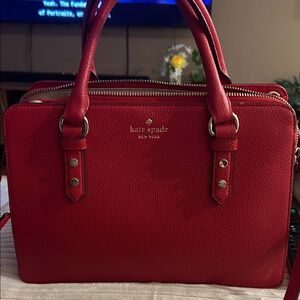 Kate Spade Cherry Red Satchel